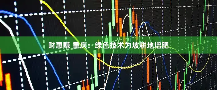 财惠赚 重庆：绿色技术为坡耕地增肥