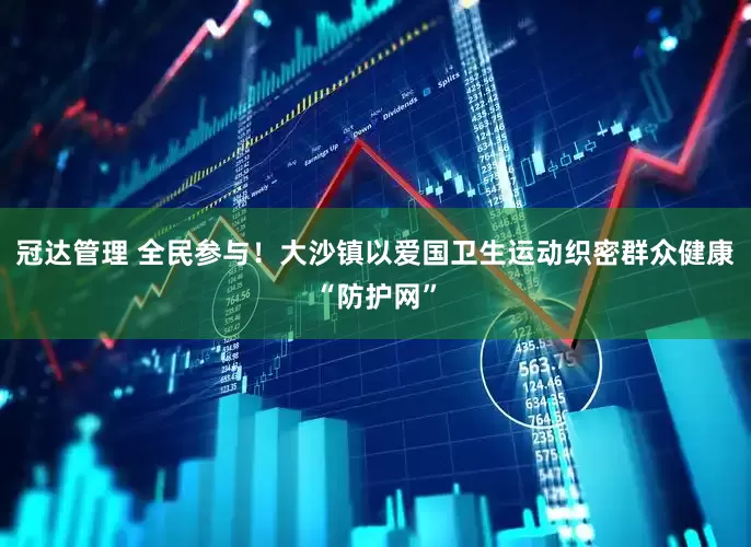 冠达管理 全民参与！大沙镇以爱国卫生运动织密群众健康“防护网”