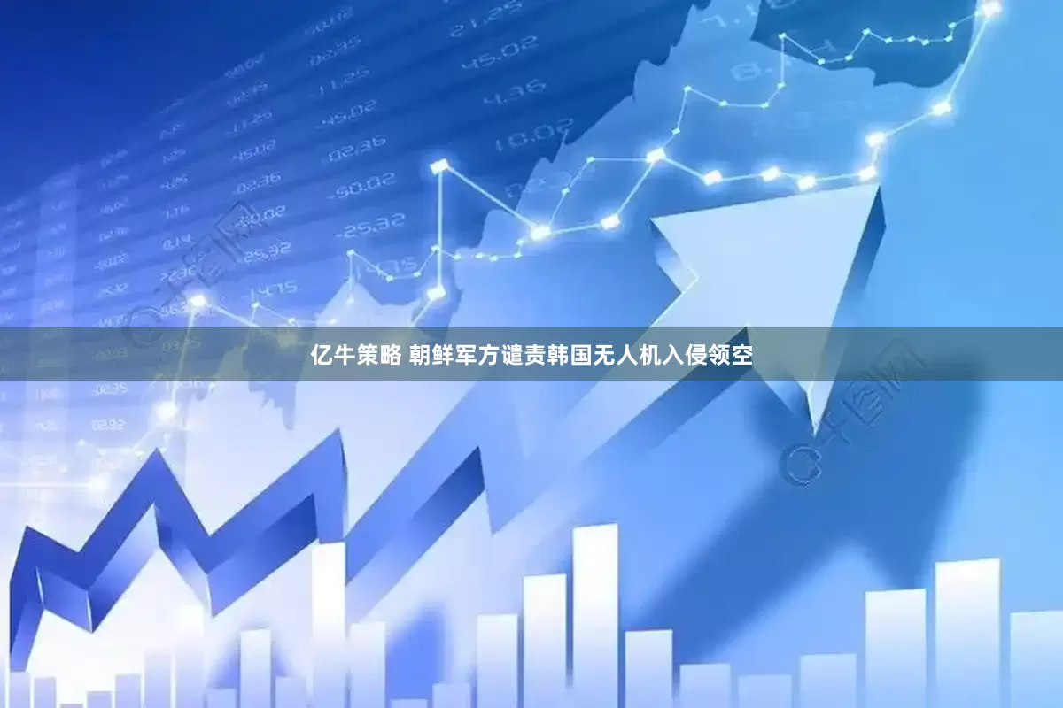 亿牛策略 朝鲜军方谴责韩国无人机入侵领空